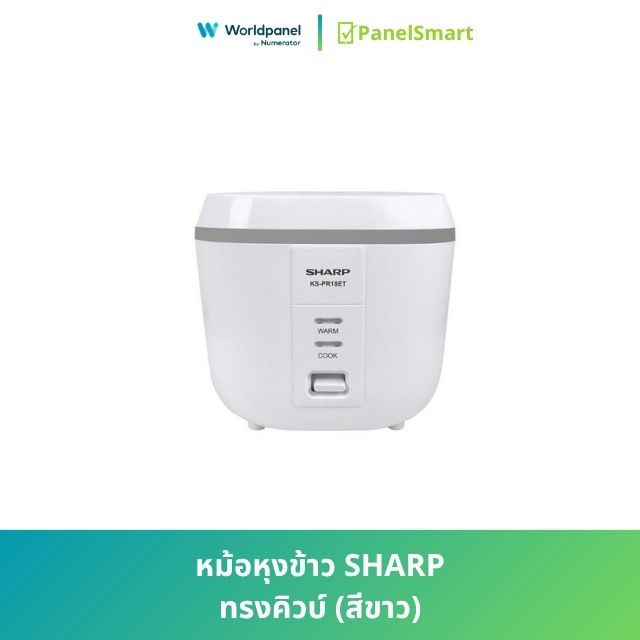 หม้อหุงข้าว SHARP คิวบ์ Series 18E