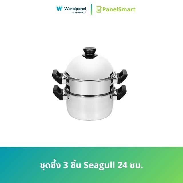 ชุดซึ้ง 3 ชิ้น Seagull 24 ซม.